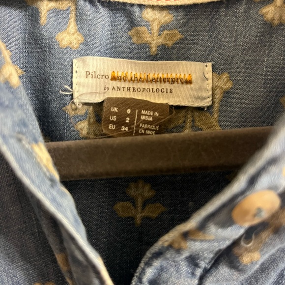 Pilcro by Anthropologie Chambray Dress - Picture 3 of 3